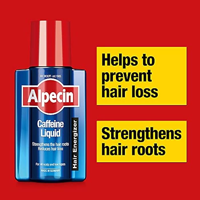 Alpecin Caffeine Liquid – against hair loss in men, 200ml - Image 2